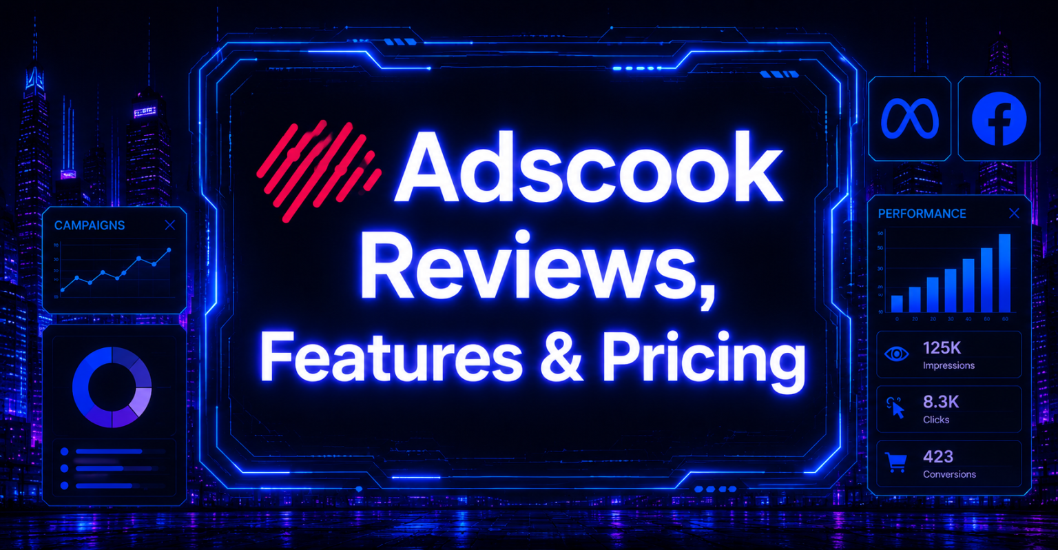 Adscook Reviews, Features, and Pricing cover image by GetHookd.