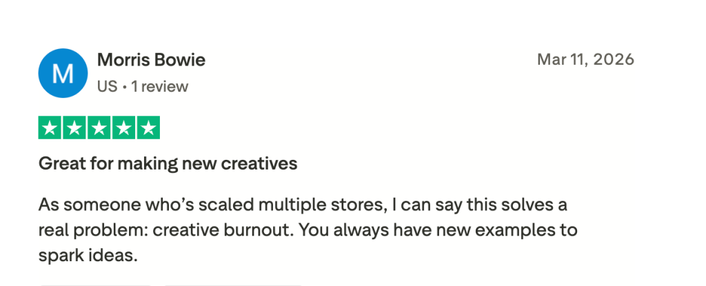 A 5-star review on GetHookd.