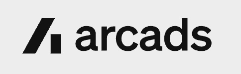 Logo of Arcads AI, which focuses on UGC-style video ads