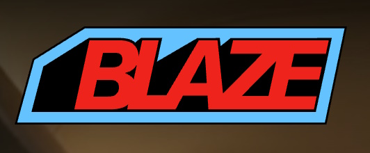 Logo of Blaze AI, which helps with scaled content production