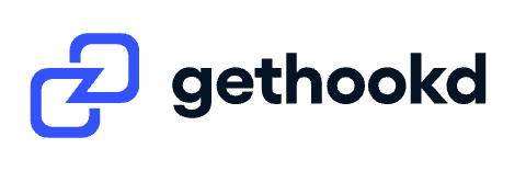 Logo of GetHookd AI, which has a library of over 65 million ads
