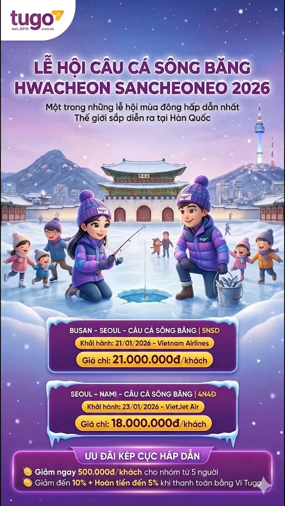 Tugo Travel Agency’s TikTok ad for the Ice Fishing Festival