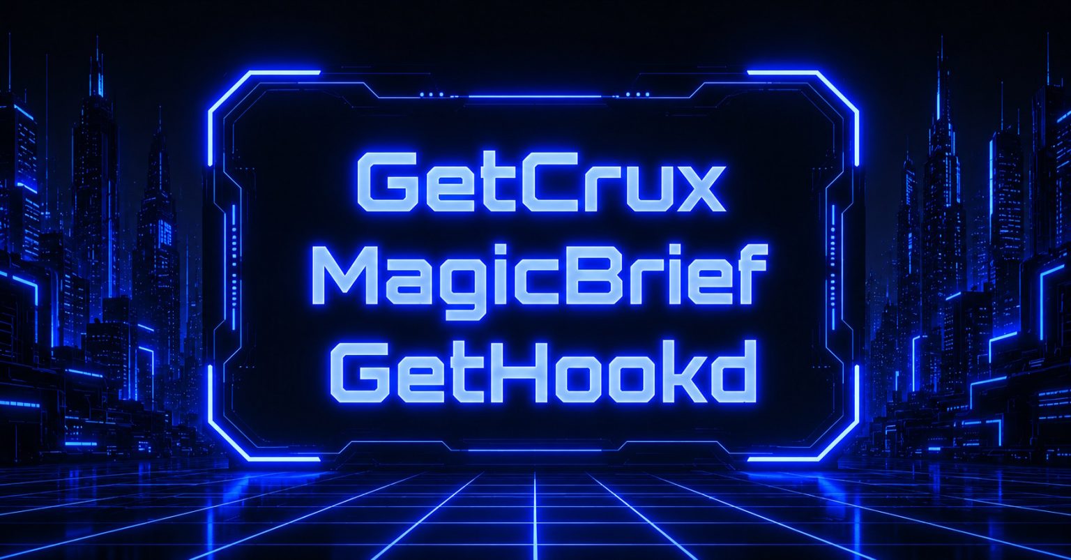 GetCrux MagicBrief GetHookd; ad creative tools compared for features, pricing, and team fit.
