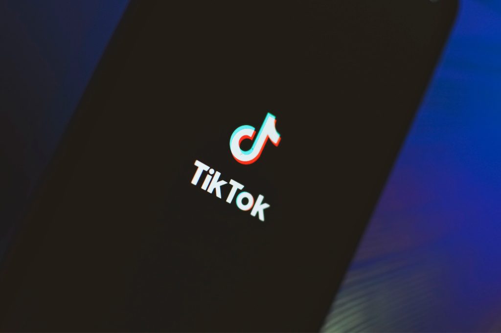 TikTok logo.