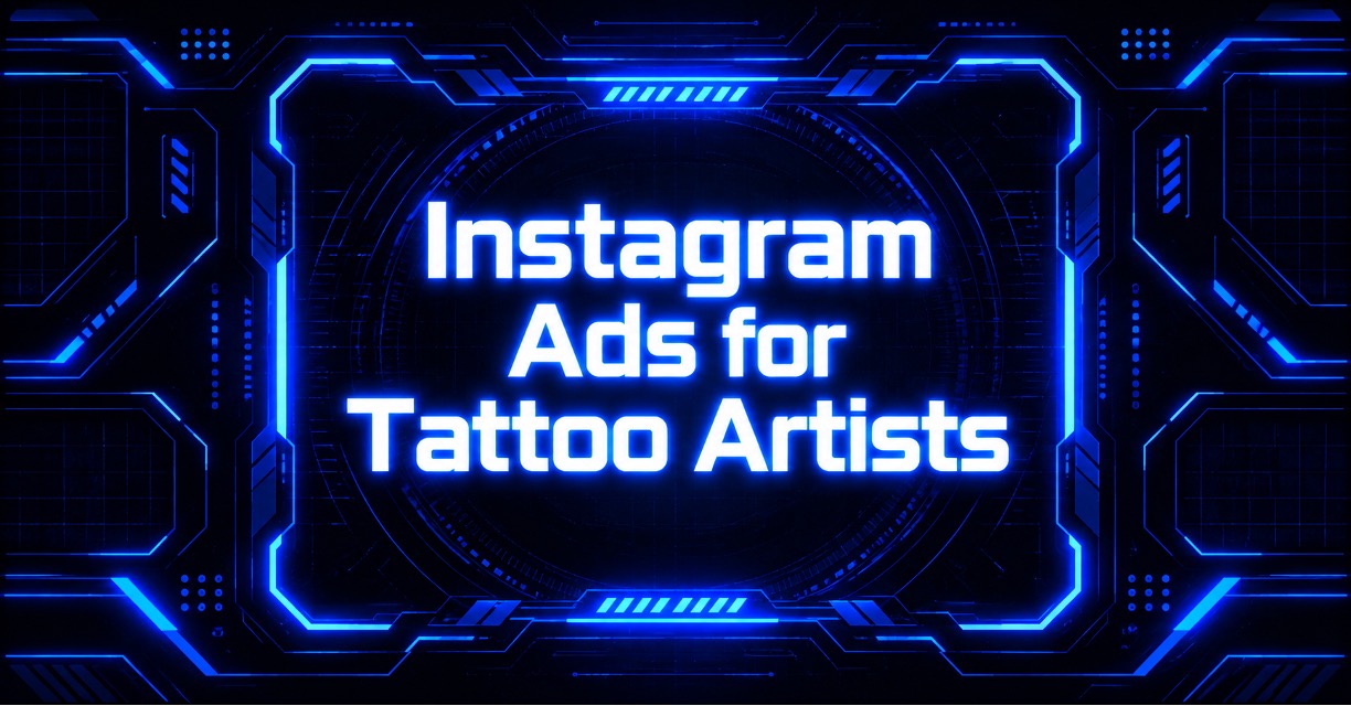 Cyberpunk Instagram Ads for Tattoo Artists image