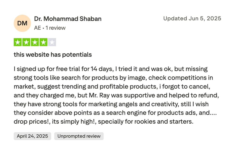 Four-star Atria review praises marketing tools while criticizing missing features, high pricing, and trial billing.