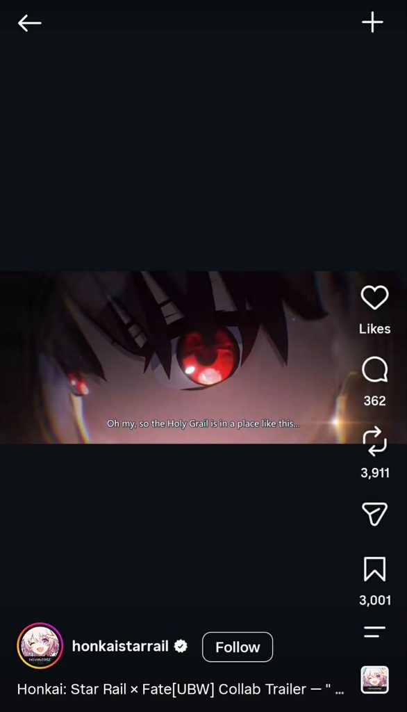 Honkai: Star Rail’s cinematic ad