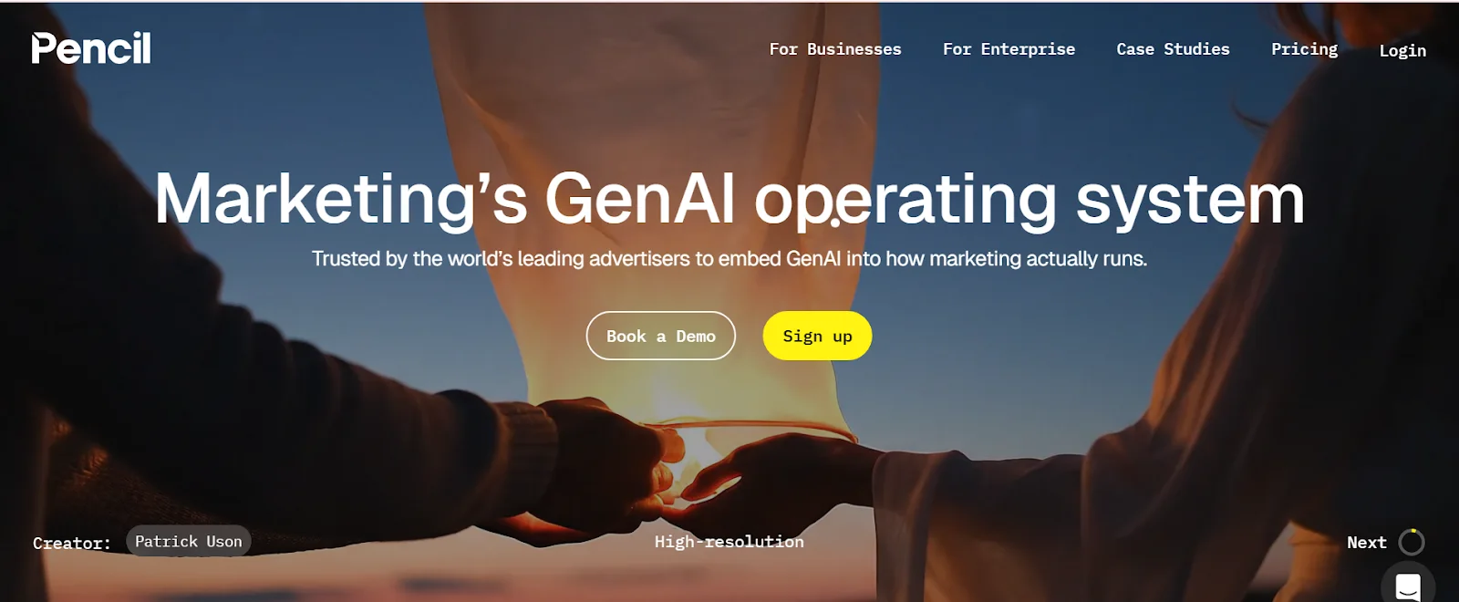 Pencil positions itself as a GenAI tool for teams producing ads at scale
