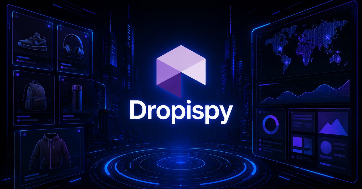 Cyberpunk illustration of Dropispy’s core features.