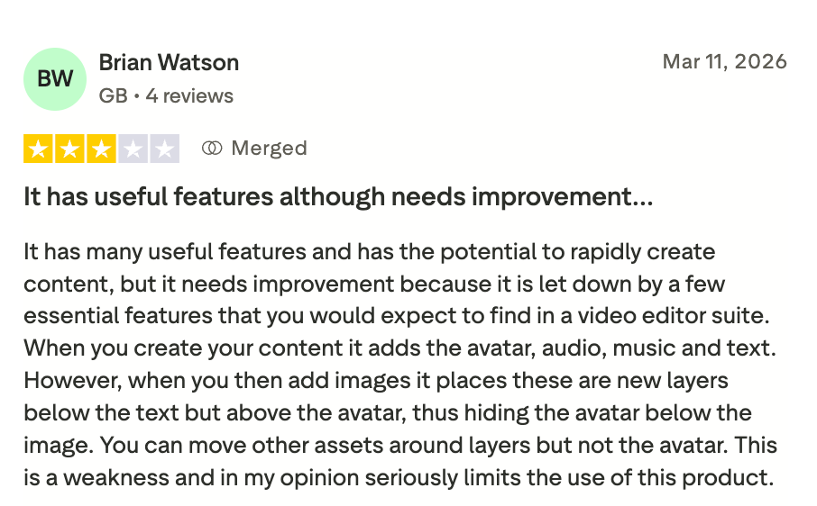 Review noting that Tagshop is useful but needs improvement
